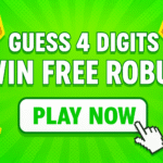 Free Robux Guess Code Game Banner